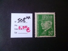 1249  TP FRANCE NEUF 1941  N° 508 ** Cote 0,20 €