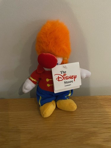Disney Store Dumbo Clown Bean Bag Plush Soft Toy 8”