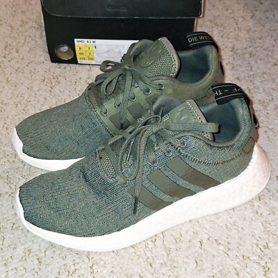 Adidas NMD R2 Used trainers DA8719 Green Olive Women's - Main Image