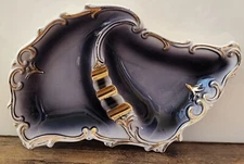 A Fairyland Import Mid Century Ashtray Japan Vintage Hollywood Regency Style 