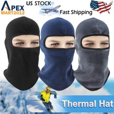 Winter Windproof Thermal Fleece Neck Warm Balaclava Ski Snow Full Face Mask Hat