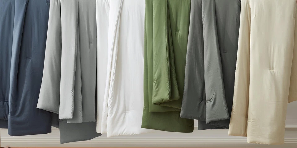 Conjunto de edredom Chezmoi Collection Cliff 3 peças rayon derivado de bambu misturado - Imagem 2 de 4