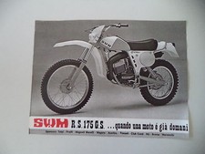 advertising Pubblicità 1978 MOTO SWM RS 175 GS