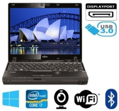 Laptop Fujitsu Lifebook P772 I7-3667U max. 3,2GHz 4GB RAM 256GB SSD WebCam Win10