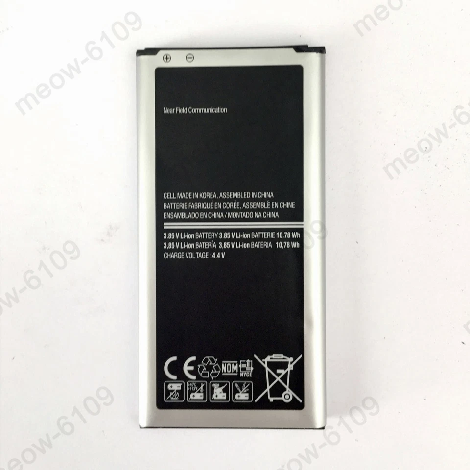 Batería para teléfono celular Samsung Galaxy S5 EB-BG900BBU, 2800mAh, 3.85V Li-ion, 10.78Wh Foto 3 de 4