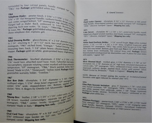 THE VEILED PROPHET'S GIFTS A SAINT LOUIS MO LEGACY DREW 1985 COLLECTORS GUIDE - Picture 8 of 8