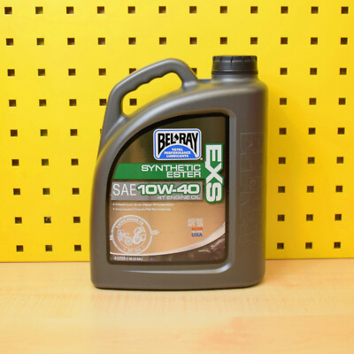 (17,48 /L) 4L Bel Ray EXS 10w40 Motoröl Synthetik Motorrad Suzuki Yamaha Honda