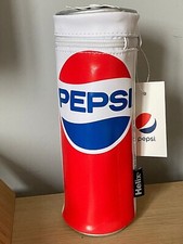 Rare NEW Pepsi Can Style Pencil Case Retro Vintage Style - Vinyl