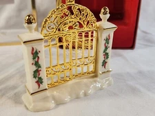 Lenox Christmas Ornament Porcelain Gold Color "First Year In New Home" 2003
