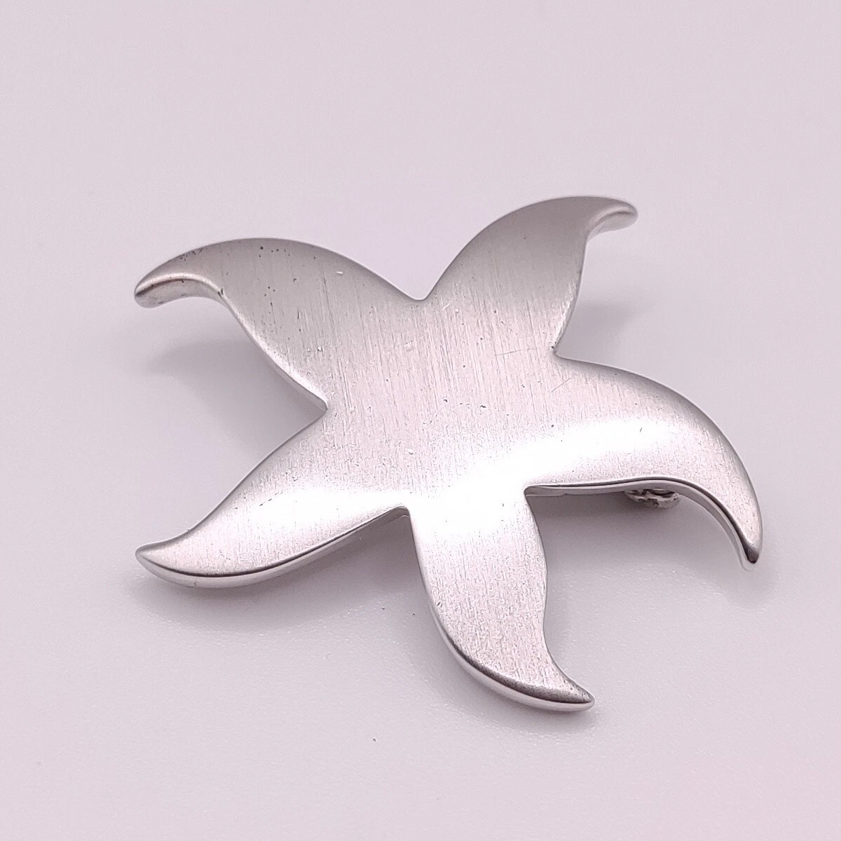 ⭐ Pierre Lang Brosche Anstecknadel Stecker Pin Anhänger Perle Stein Silber 009 ⭐