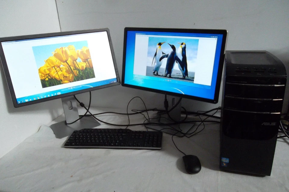 ASUS Essentio Intel Core i5 2.90GHz 500GB 12GB Wi-Fi Dual 22" Monitor CM6850-05 - Image 3 of 4