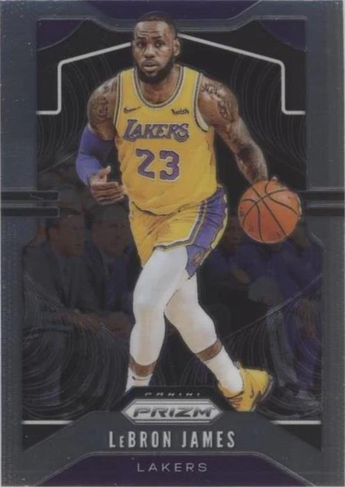 LeBron James Basketball Trading Cards 2019-20 Panini Prizm Set