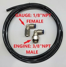 Autometer Vdo Boost Vacuum Turbo Gauge Push To Connect Line Kit 18nptf 38npt Autometer Vdo Boost Vacuum Turbo Gauge Push To Connect Line Kit 18nptf 38npt