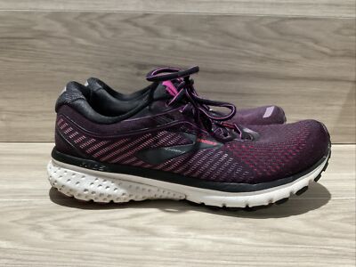 Size 10 Brooks Ghost 12 Black/Pink