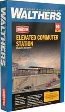 Walthers HO Scale ~ New 2025 ~ Elevated Commuter Station ~ Kit ~ 933-4563