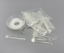 Dental Orthodontic Elastic Ligature Ties Bands Brackets Braces Power Chain Clear