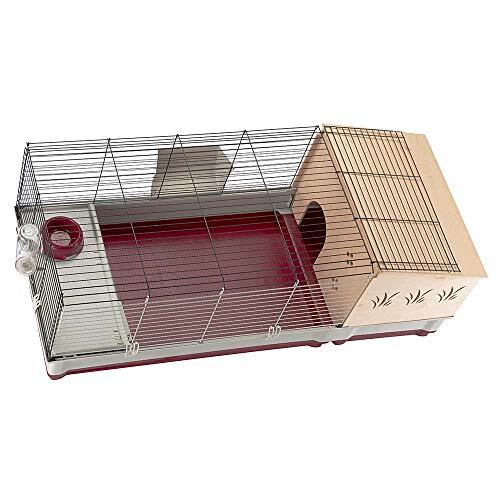 Krolik Rabbit Cage ExtraLarge Rabbit Cage w/Wood Rabbit Cage w/ Wood