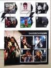 GB QEII Comm. Stamps. 2017.  David Bowie. Set of 6 plus Mini Sheet (4), ex FDC