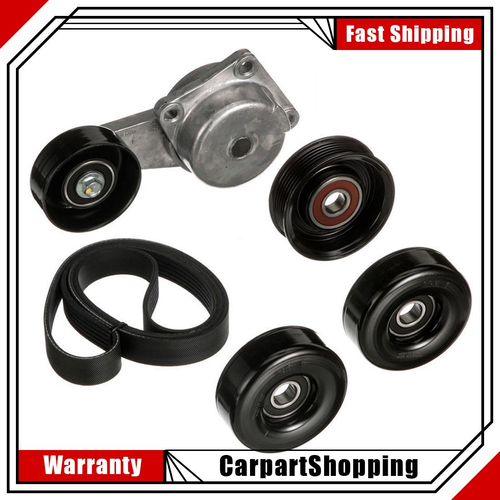 Serpentine Belt Component Kit 90K38189A for 00-02 Ford Lincoln Town Car Mercury Serpentine Belt Component Kit 90K38189A for 00-02 Ford Lincoln Town Car Mercury