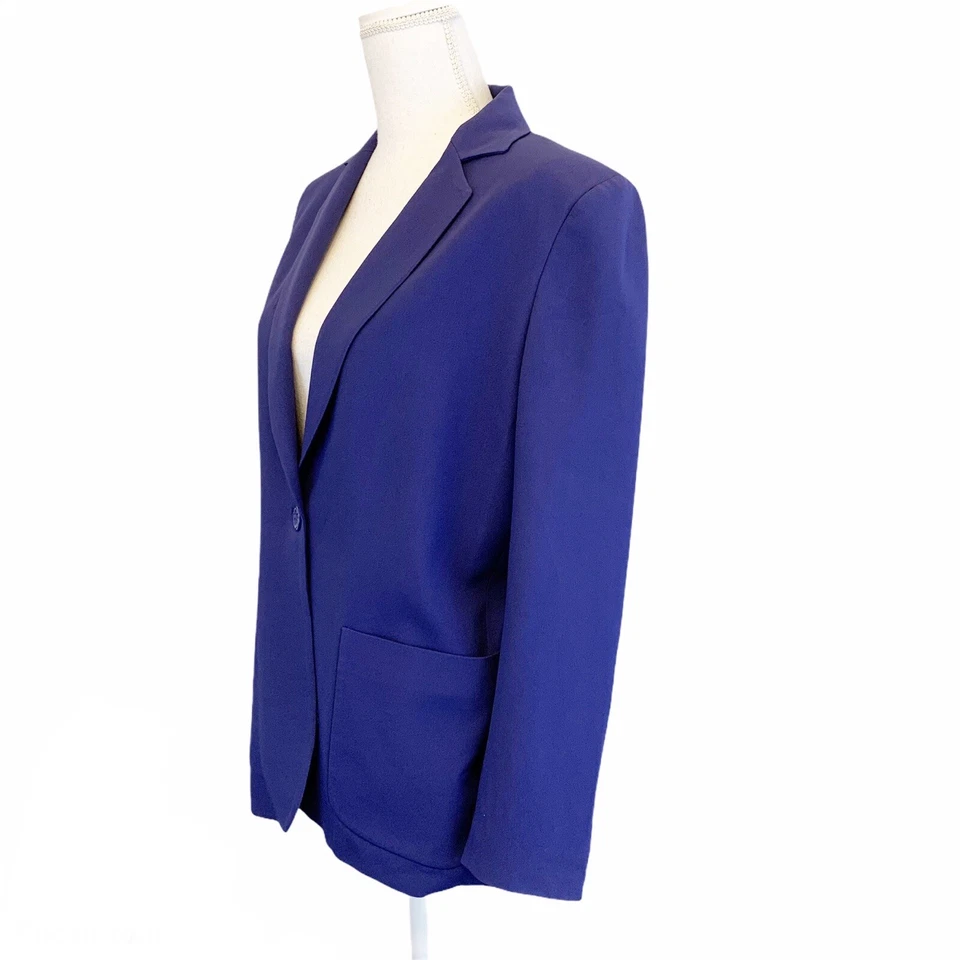 Blazer See By Chloe Mujer 6 Novio Un Botón Frontal Sólido Foto 3 de 4