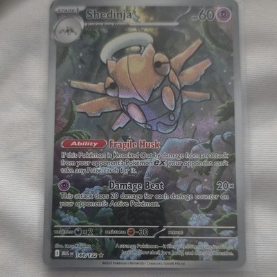 Pokémon TCG Shedinja Me01: Mega Evolution 144/132 2025 Holo Illustration Rare 6 