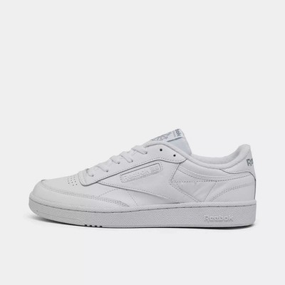 Reebok Men's Club C 85 Leather Tennis Shoes White (100210383) Sz 8.5 New