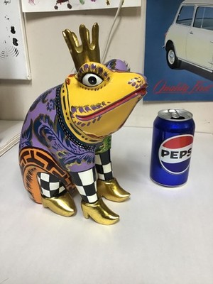 Vintage TOMS DRAG 10  Frog prince by Tom Hoffmann ,modern art, sculpture