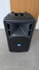 RCF 322a Active PA Speakers  and stands with covers and bag