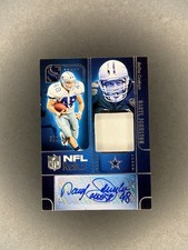 2025 Panini Silhouette - #NRA-DJN NFL Relics Daryl Johnston Autograph Relic /199