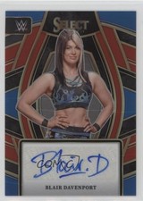 2024 Select WWE Signature Selections Red Prizm 4/99 Blair Davenport Auto g1s