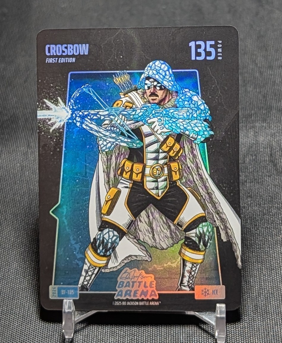 Sidney Crosby CROSBOW Ice Battlefoil 2026 Bo Jackson Battle Arena #185 Penguins