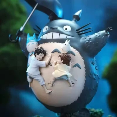 MARKENLOS Mein Nachbar Totoro Figur Anime 19cm Statue Studio Ghibli Deko Modell Sammler