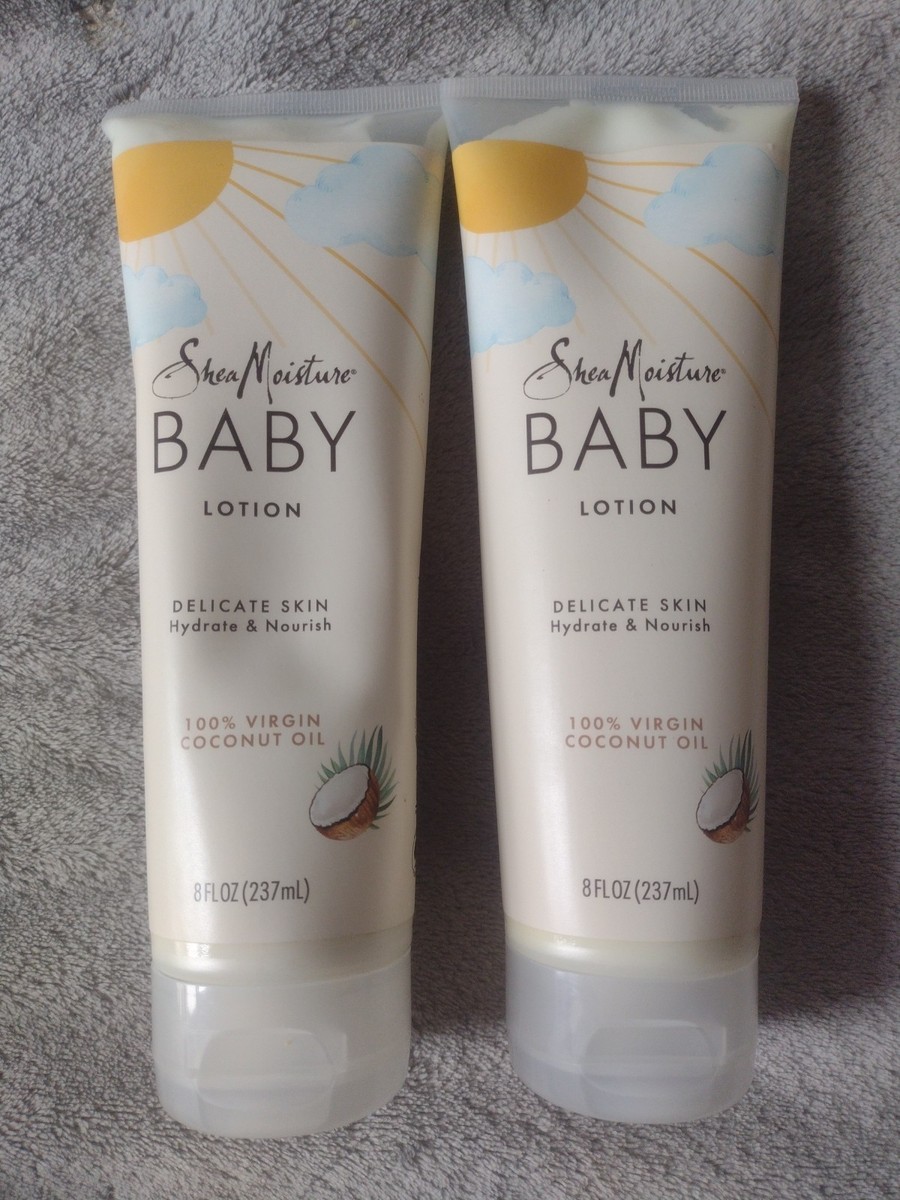 SheaMoisture Baby Lotion 100% Virgin Coconut Oil Skin Moisturizer Fl oz