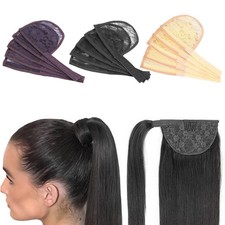 5pcs Hair Net for Pony Tail Weaving Net Ponytail Net Ponytail Extension Base
