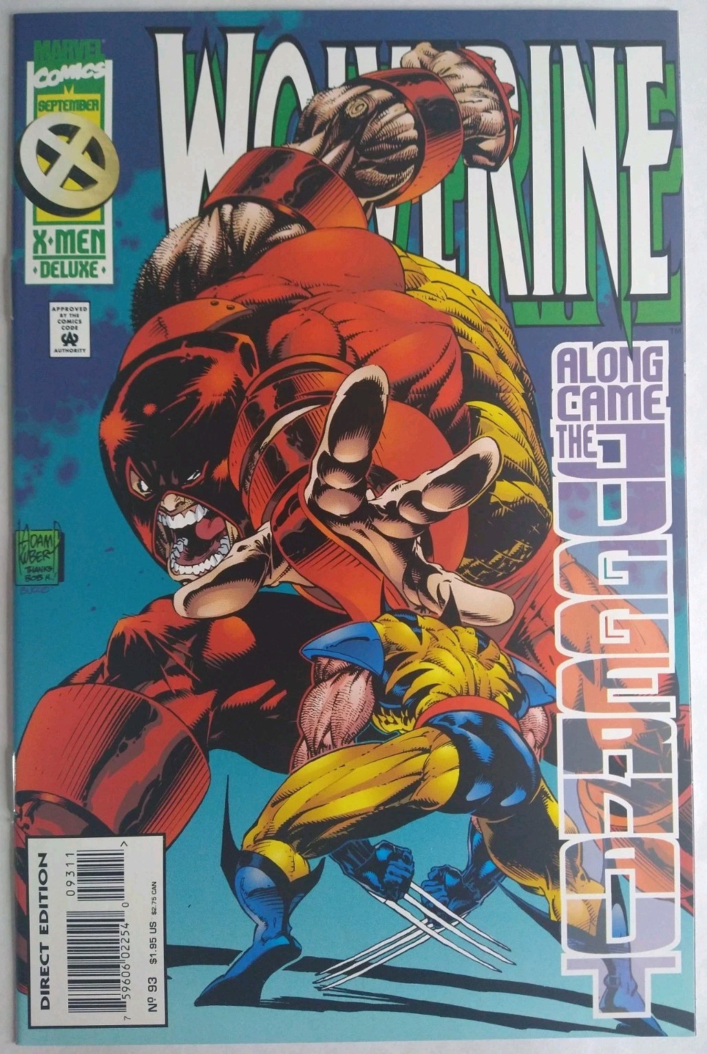 Marvel Comics Wolverine #93 NM- 9.2