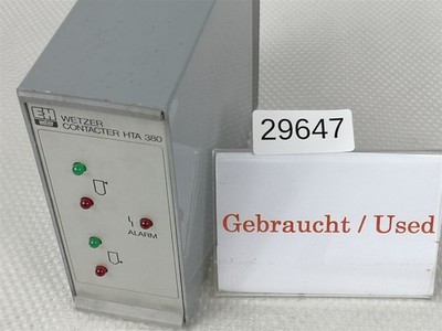 Endress + Hauser Wetzer Contactacter HTA 380 Relay