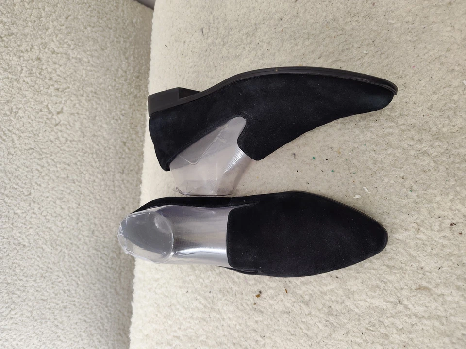 Baretraps Gyanna Women Loafers 8M Black Suede Posture+ Comfort Flats Shoes - Image 4 of 4