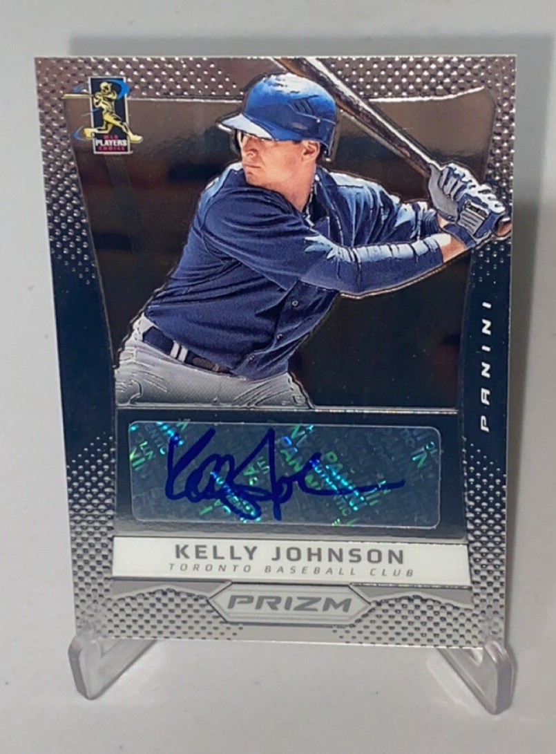 Kelly Johnson #KJ 2012 Panini Prizm Baseball Autographs