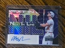 2025 Leaf Metal Baseball Max Belyeu Next In Line Purple Auto #9/10