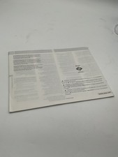 Sony PlayStation 2 PS2 Console Instruction Manual SCPH-30001 97000