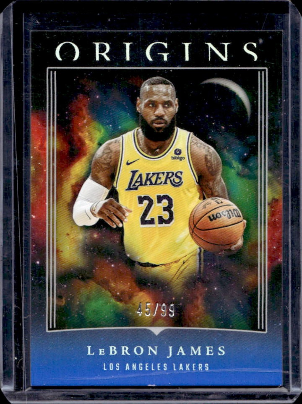 2023-24 Origins LeBron James Blue #45/99 Lakers