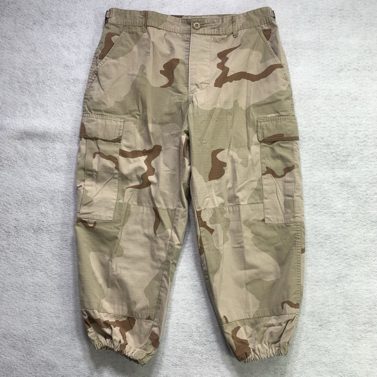 USGI Chocolate Chip Camo Pants Medium Short BDU 6-Color Desert Combat VTG