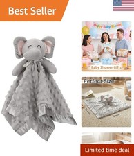 Elephant Security Blanket, Soft Lovey Unisex Lovie Baby Gifts for Boys and Gi...