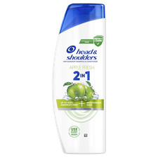 3 x Head & Shoulders 2in1 Shampoo Apple Fresh 330ml 13.73 per litre