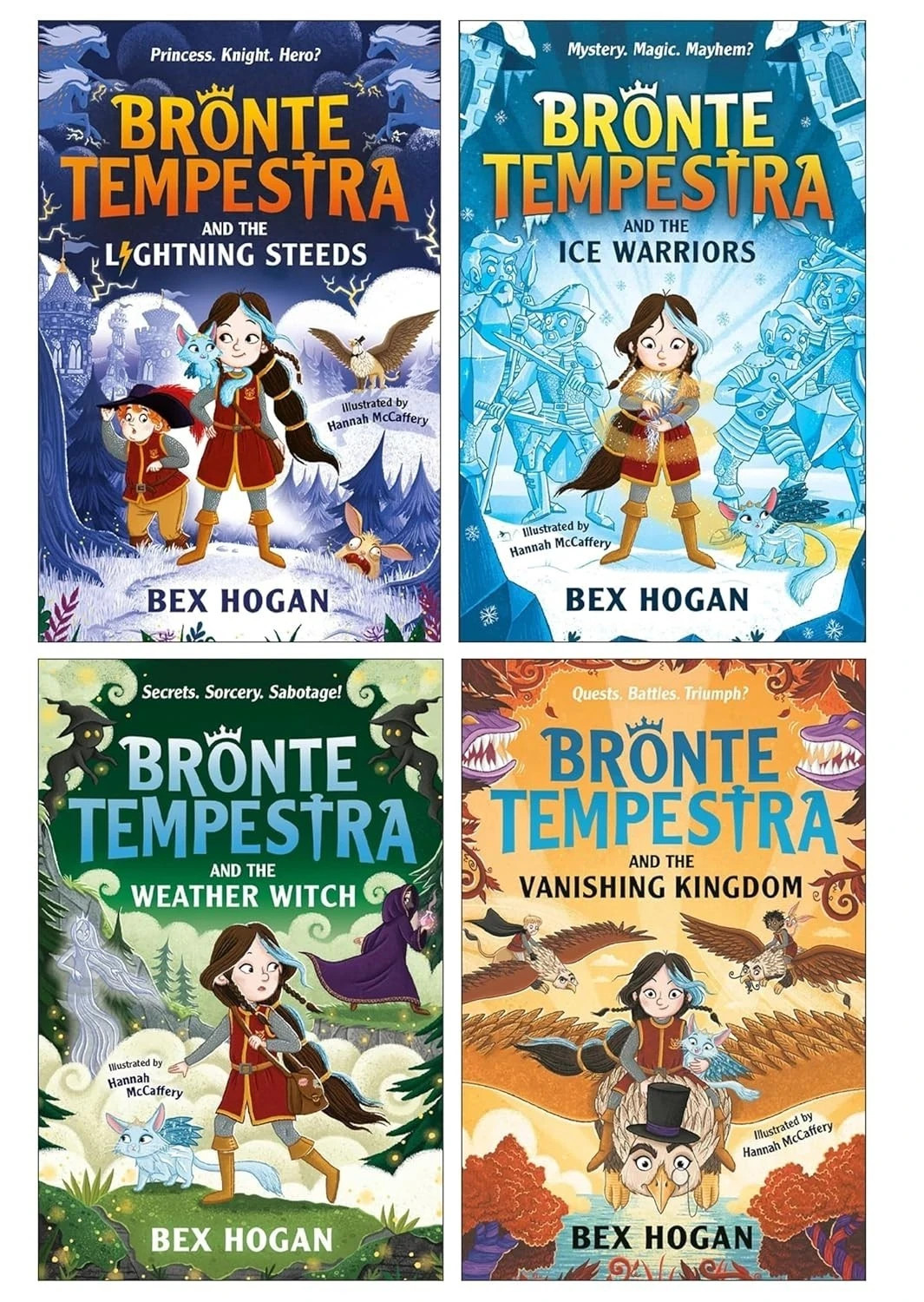 Bronte Tempestra Series Illustrated 4 Books Collection Set  by Bex Hogan  Ice Wa - Image 3
