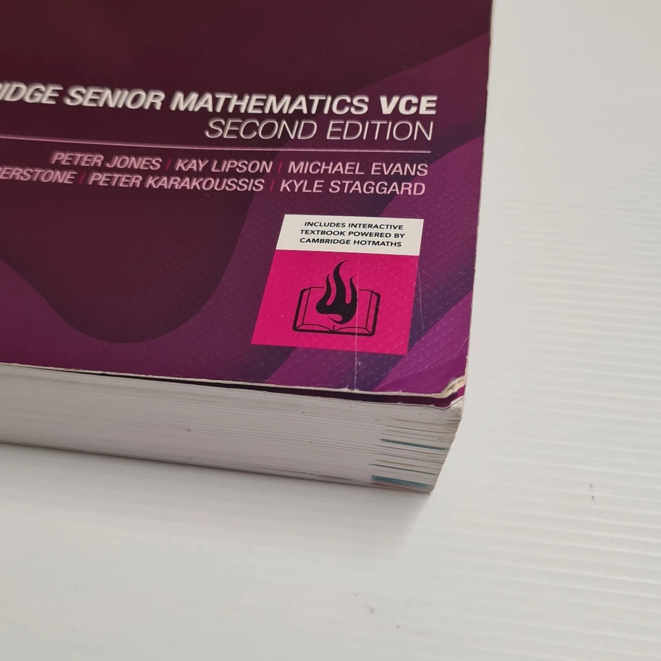 General Mathematics VCE Units 3&4 Cambridge Senior Maths 2nd Edition Textbook - Image 3 of 4