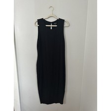 Torrid Sleeveless Black Classic MIDI Dress Size 1