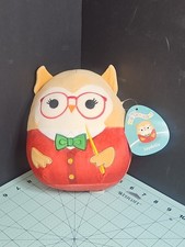SQUISHMALLOWS JAYDELLE THE OWL BACK TO SCHOOL TEACHER 8" PLUSH NEW WITH TAGS