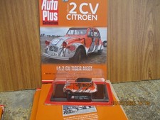 2 CV  CITROEN  TIGER MEET  MINIATURE 1/43 EN BOITE FASCICULE