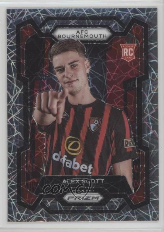 2023-24 Panini Prizm Premier League Lazer Prizm Alex Scott #238 Rookie RC 0z8w